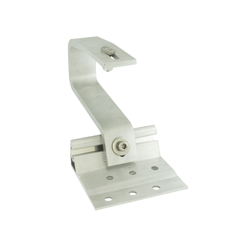 Gancho AL12 aluminio, 2 niveles de ajuste